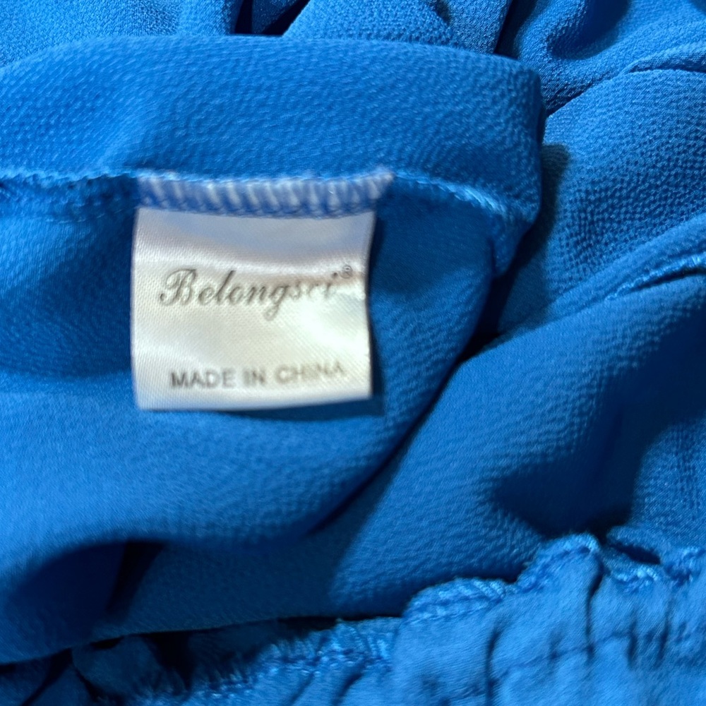 Belongsci Tie Shoulder Crepe Jumpsuit - Picture 10 of 13